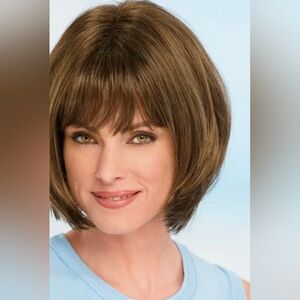 Paula Young Ripley 8 12A Elegant Brown Bob Wig New In Box